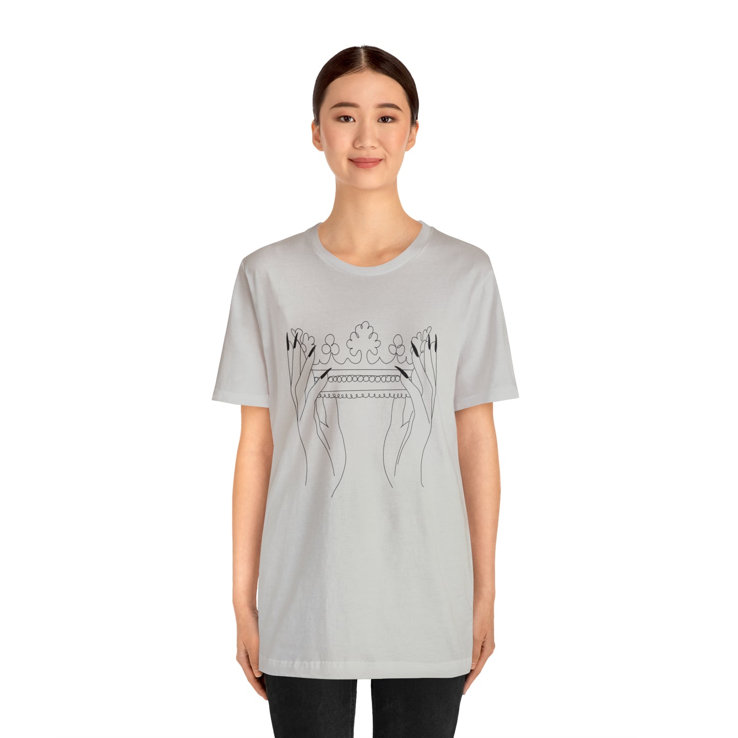 Minimalist Crown - Unisex Jersey Short Sleeve Tee