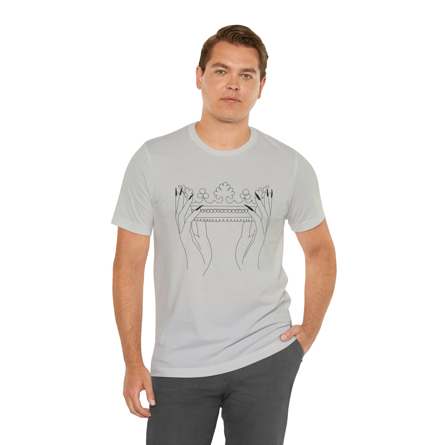 Minimalist Crown - Unisex Jersey Short Sleeve Tee