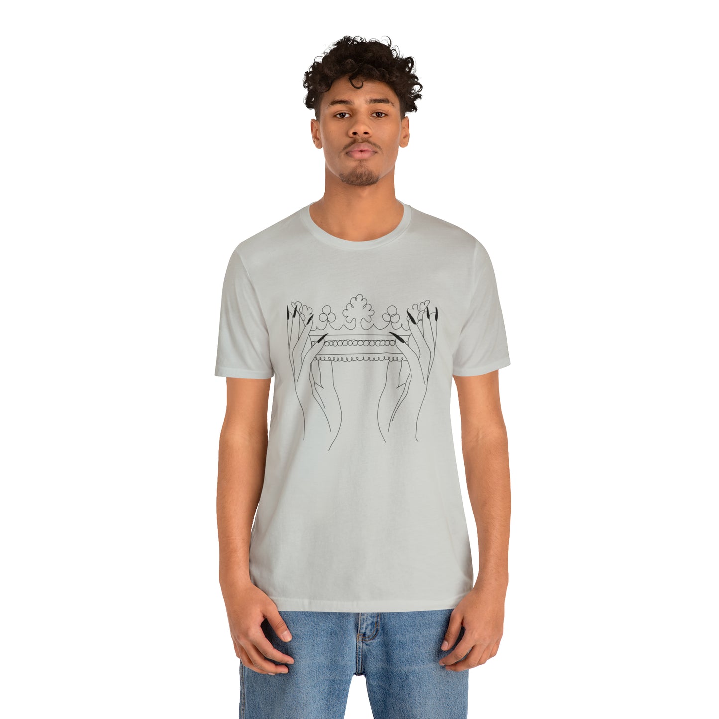 Minimalist Crown - Unisex Jersey Short Sleeve Tee