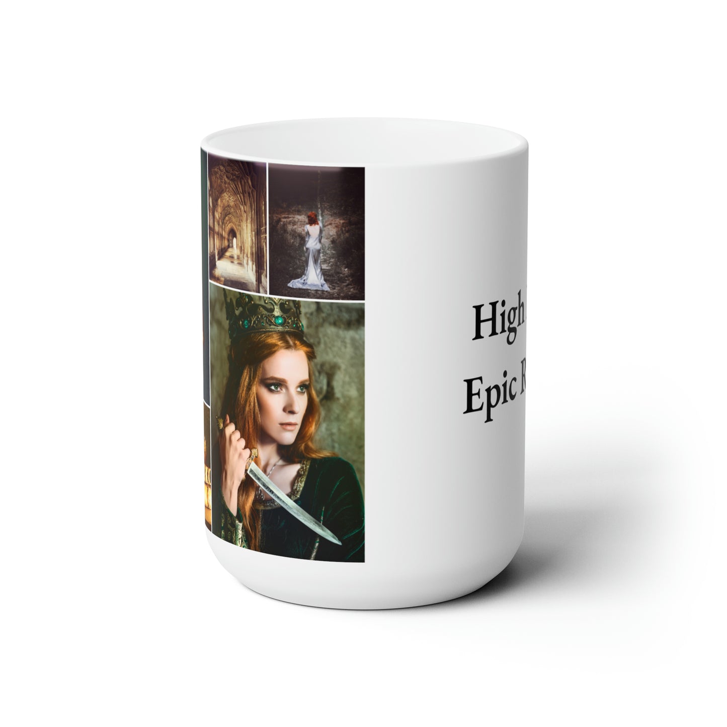 High Fantasy, Epic Romance - Ceramic Mug 15oz