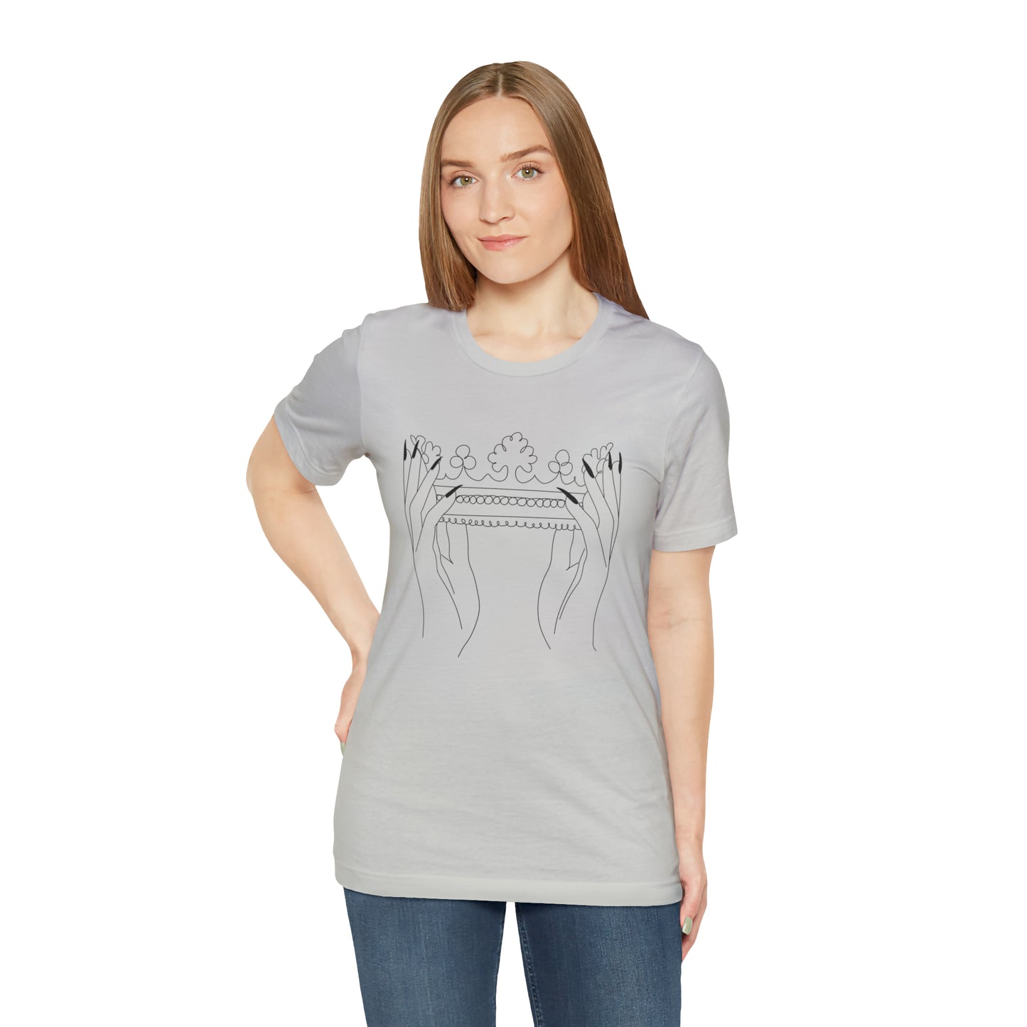 Minimalist Crown - Unisex Jersey Short Sleeve Tee
