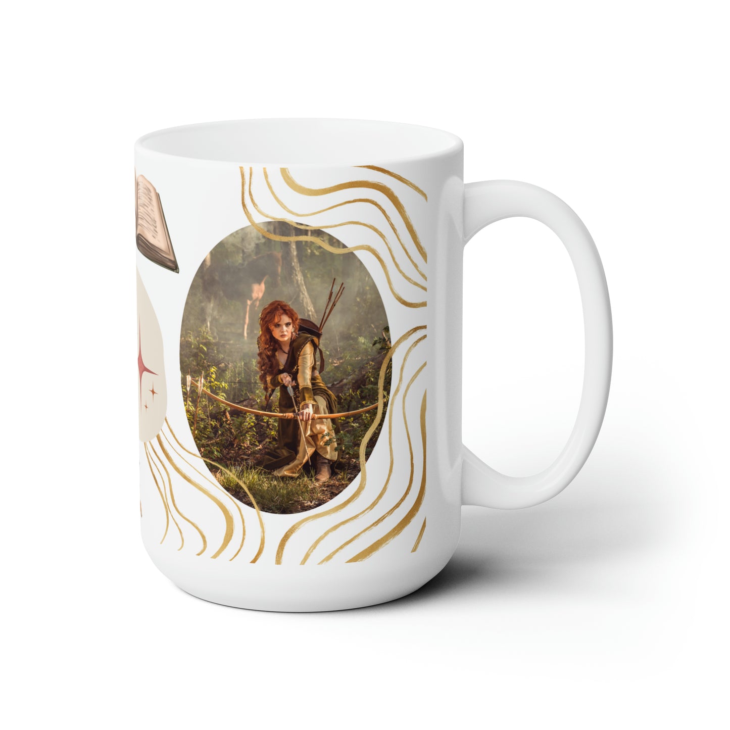 Amira Collage - Ceramic Mug 15oz