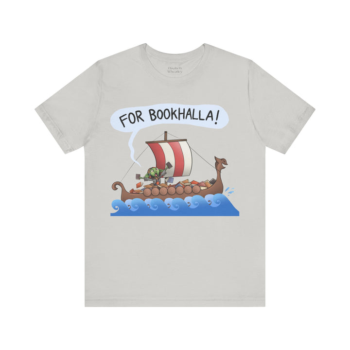 Sailing for Bookhalla - Unisex Jersey Short Sleeve Tee