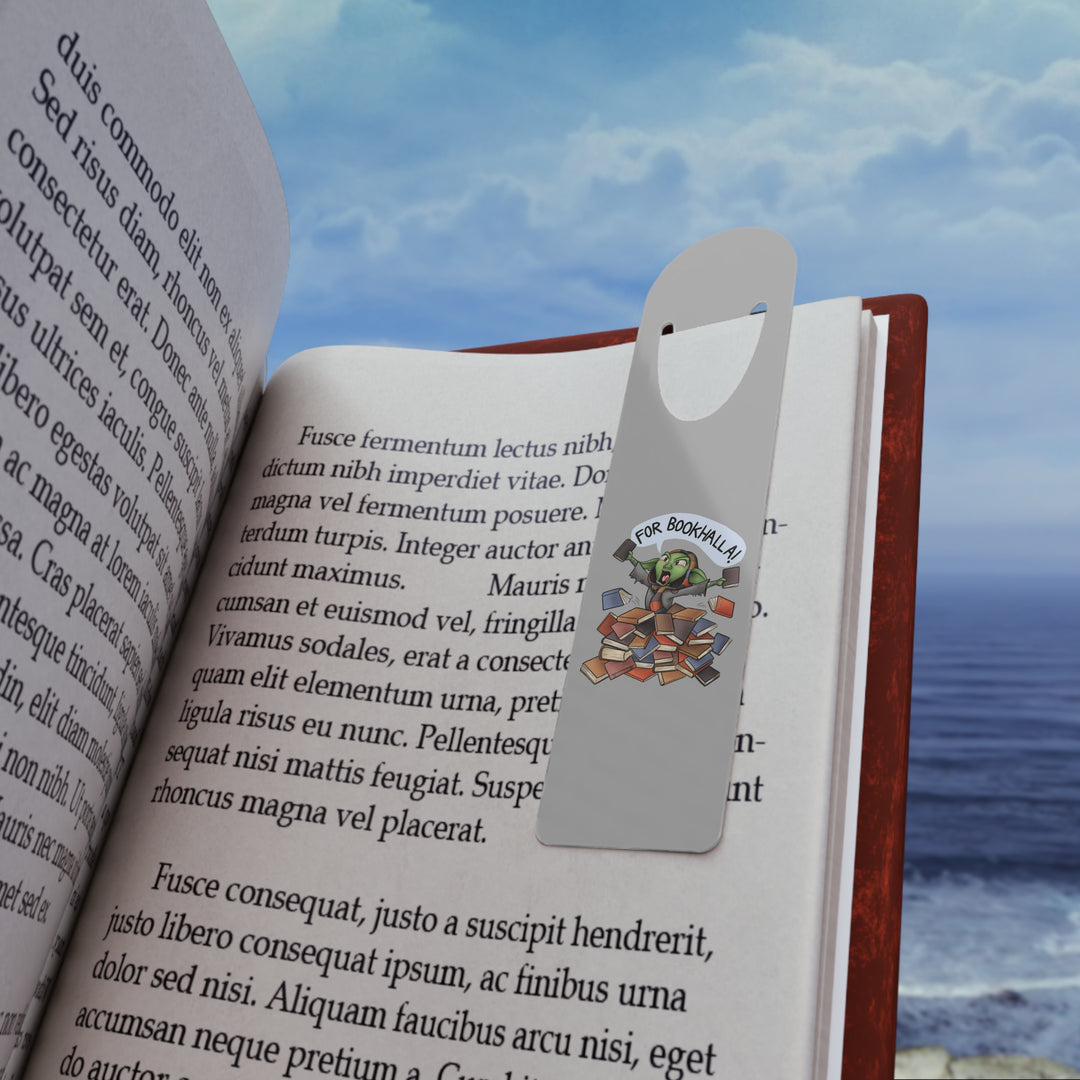 FOR BOOKHALLA! - Metal Bookmark