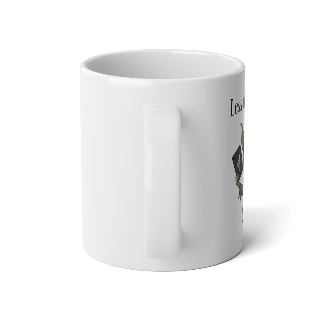 Less Talk. More Book Goblin - Jumbo Mug