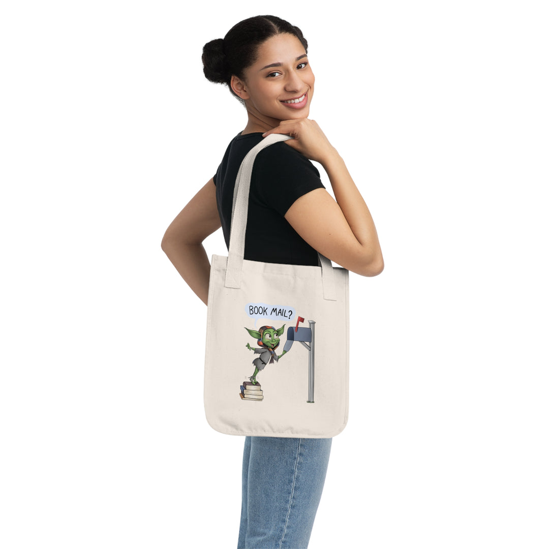 Book Mail? Book Goblin - Organic Canvas Tote Bag