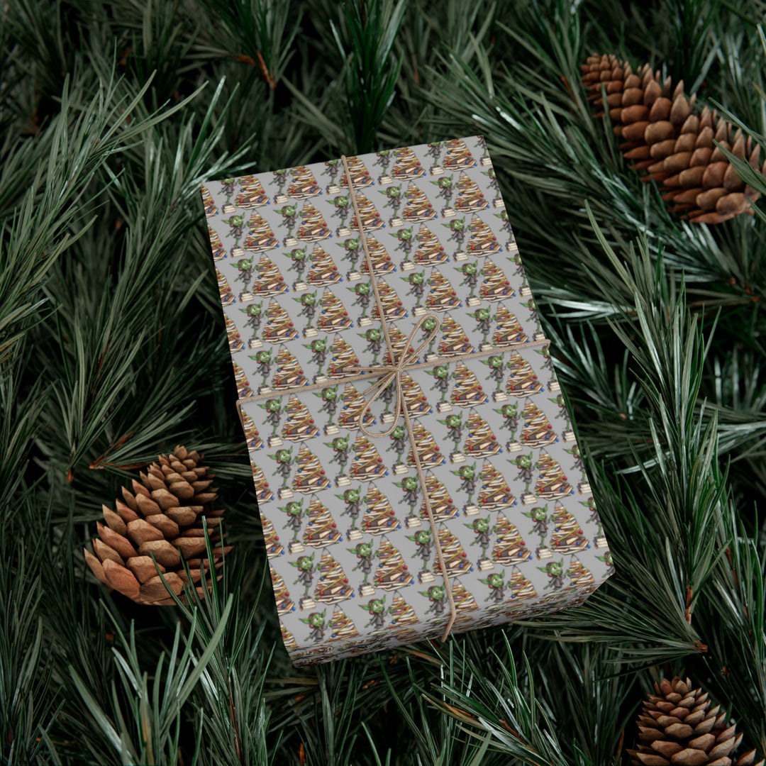 Book Goblin - Christmas Wrapping Paper