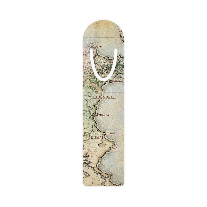 Erymaya Coastline - Metal Bookmark