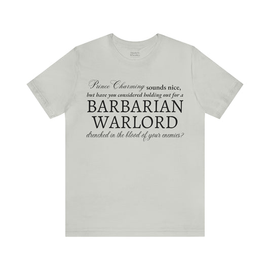 LIMITED - Barbarian Warlord - Unisex Jersey Short Sleeve Tee