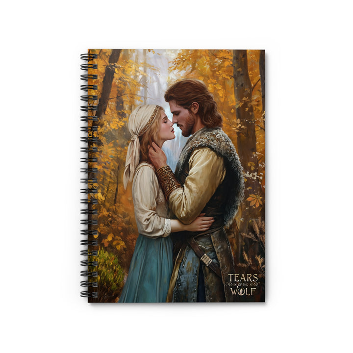 Brynn and Cenric - Spiral Notebook - Ruled Line