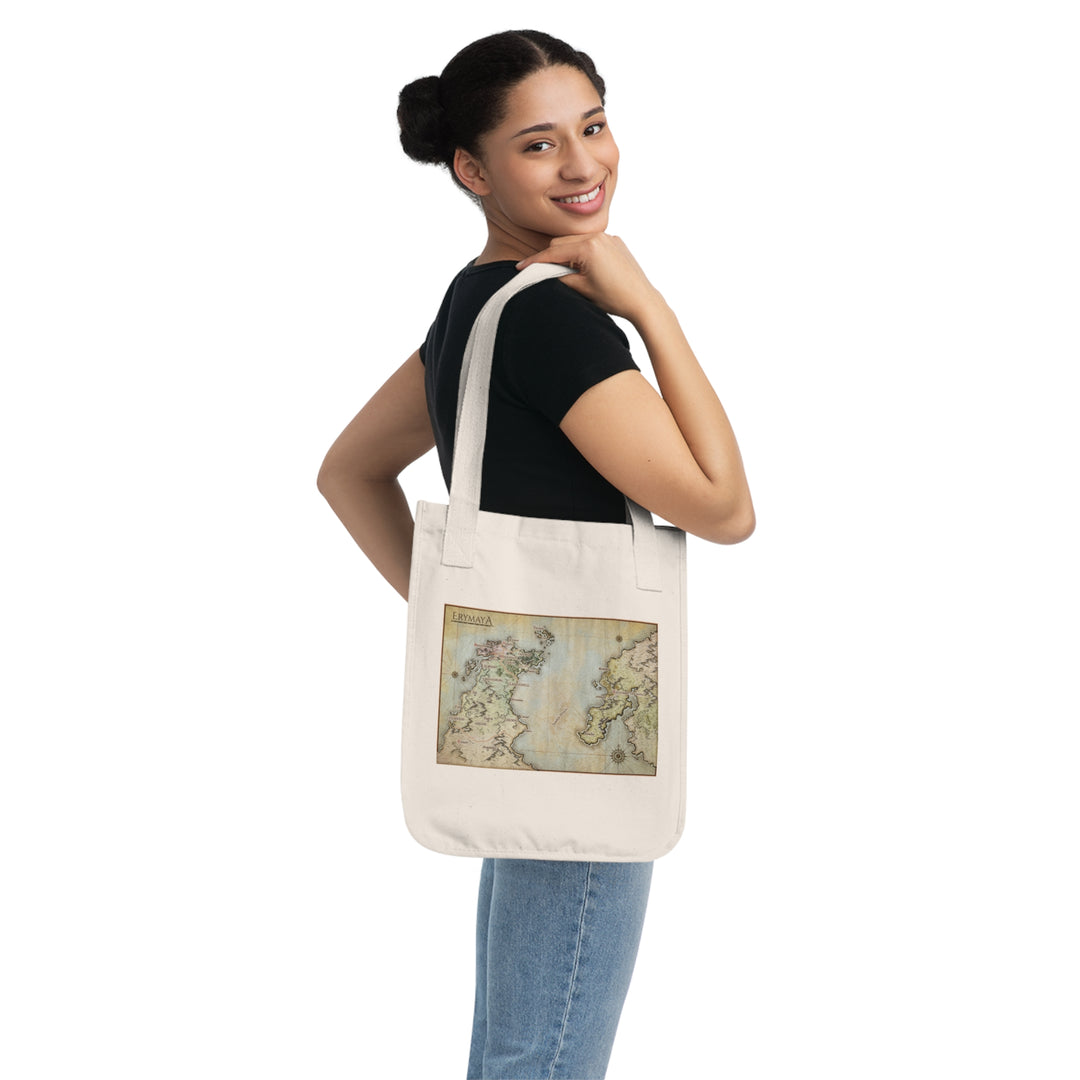 Map of Erymaya - Organic Canvas Tote Bag