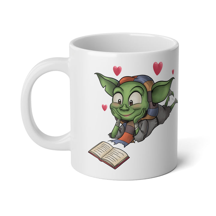 Romance Book Goblin - Jumbo Mug, 20oz