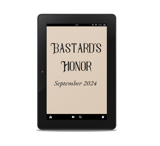 PREORDER: Bastard's Honor (EBOOK)