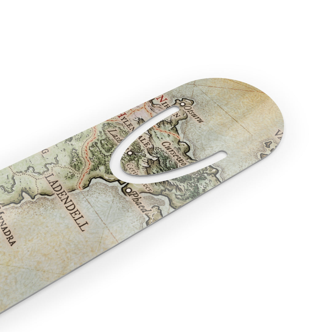 Erymaya Coastline - Metal Bookmark