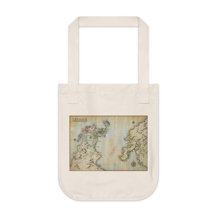 Map of Erymaya - Organic Canvas Tote Bag