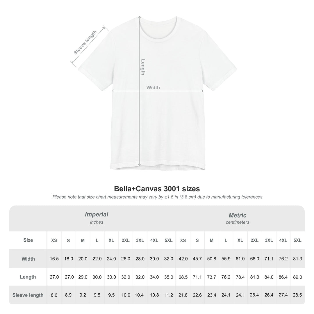 4 Romance Genres - Unisex Jersey Short Sleeve Tee