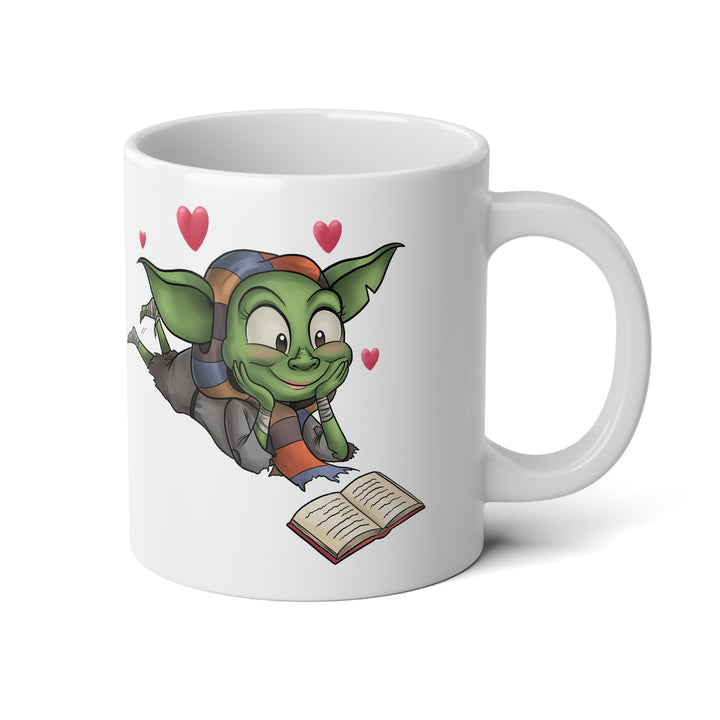 Romance Book Goblin - Jumbo Mug, 20oz