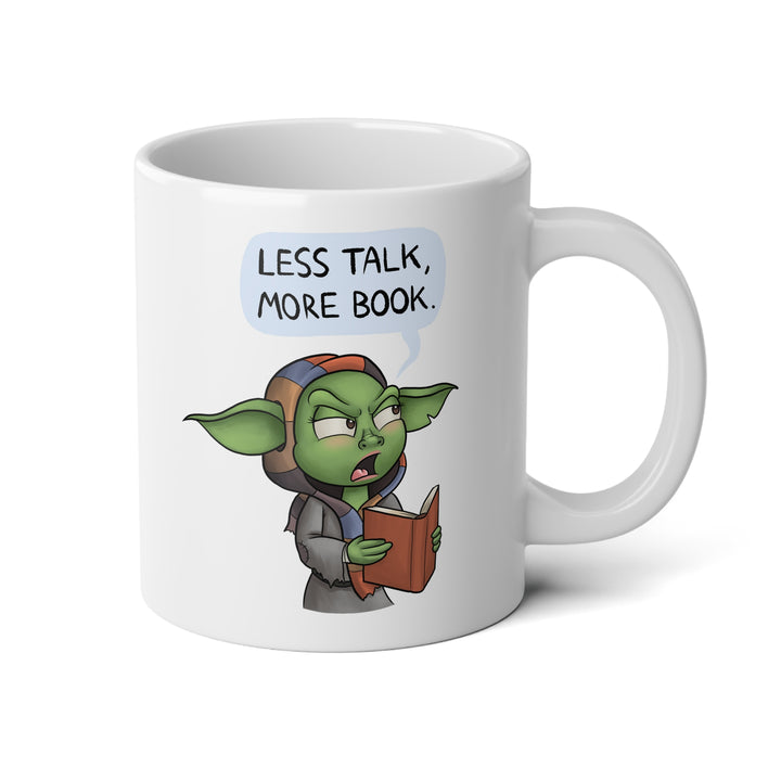 Less Talk, More Book Goblin - Jumbo Mug, 20oz