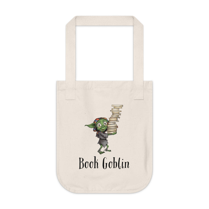 Book Goblin - Organic Canvas Tote Bag