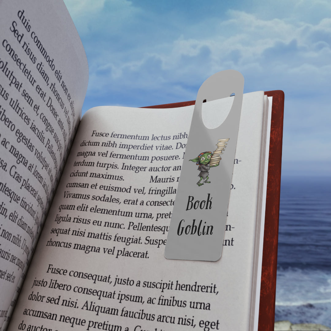 Book Goblin - Metal Bookmark