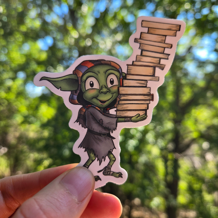 Book Goblin - Vinyl Sticker Pack