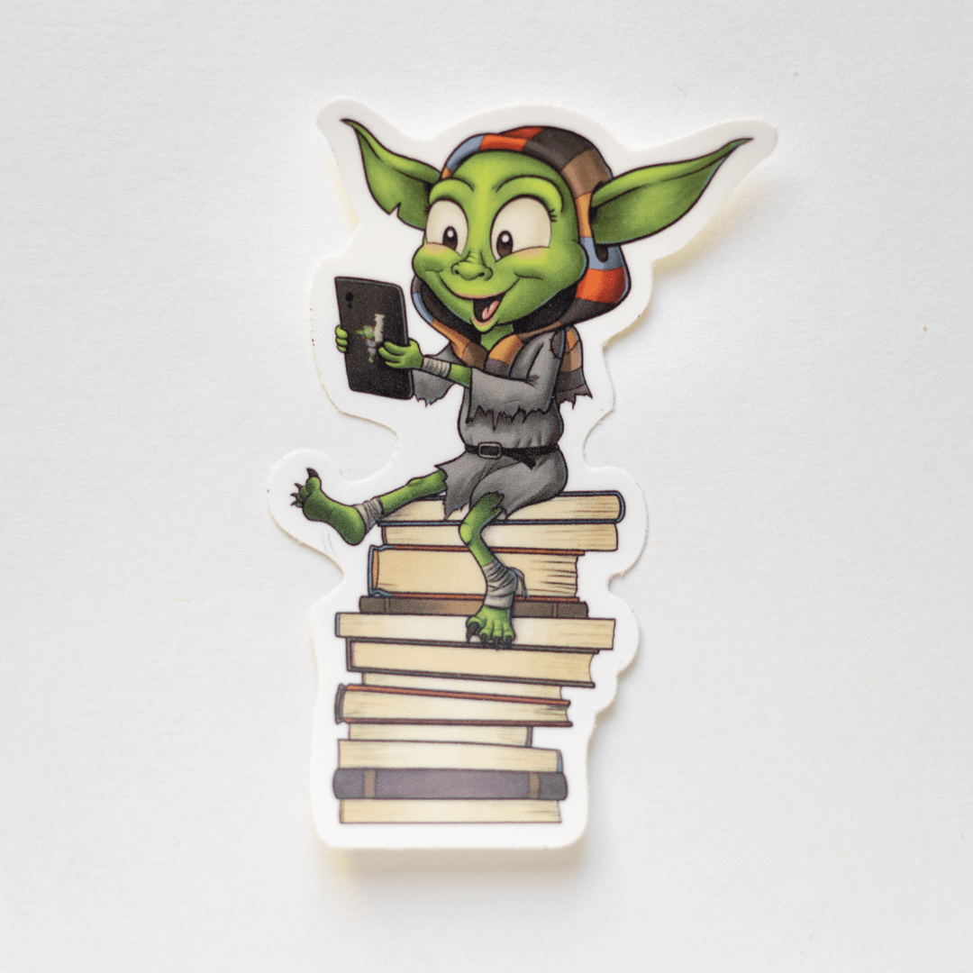 eBook Goblin - Vinyl Sticker