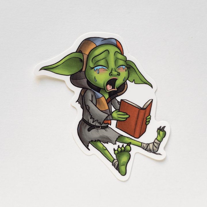 Book Goblin - Vinyl 5-Sticker Pack