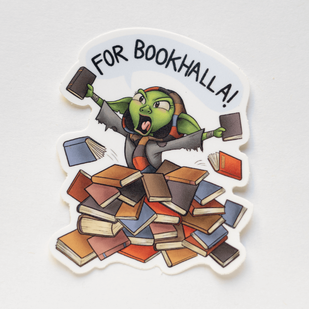 FOR BOOKHALLA - Vinyl Sticker