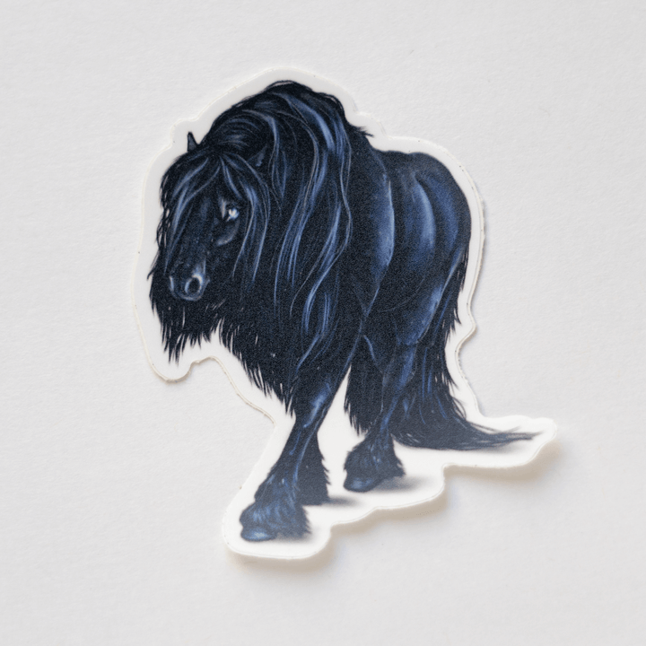 Lleuad the Kelpie - Vinyl Sticker