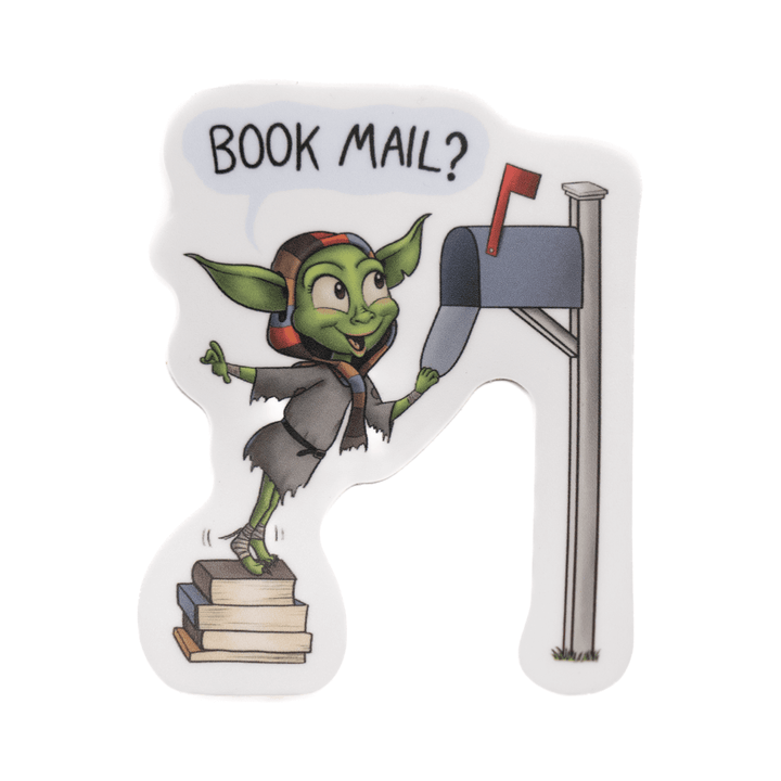 Book Goblin - Vinyl 3-Sticker Pack