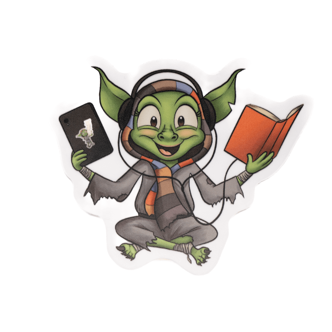 Every Book Goblin - Vinyl Sticker