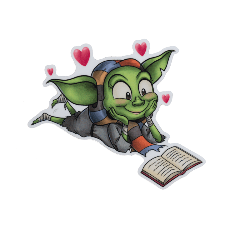 Book Goblin - Vinyl 9-Sticker Pack