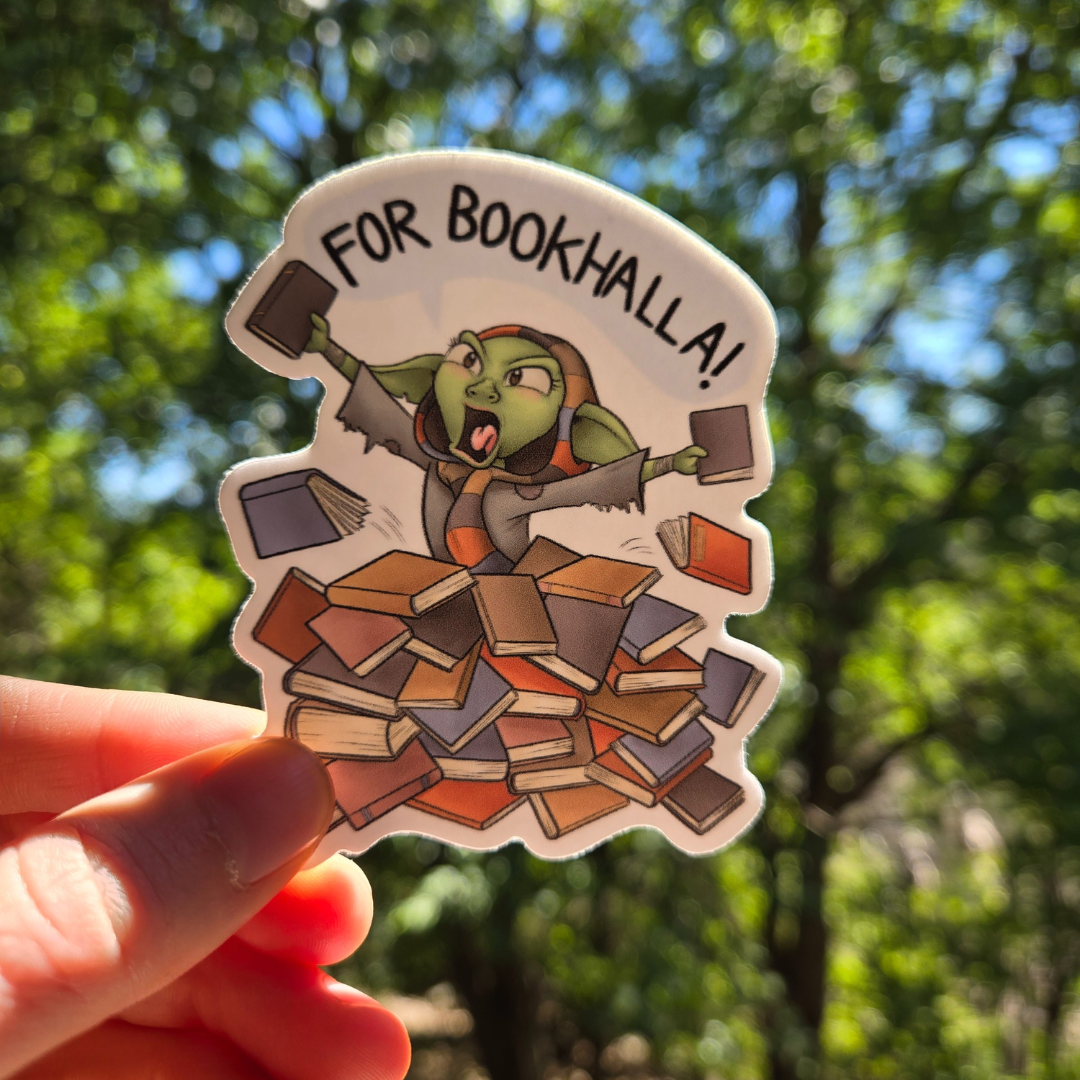 Book Goblin - Vinyl Sticker Pack