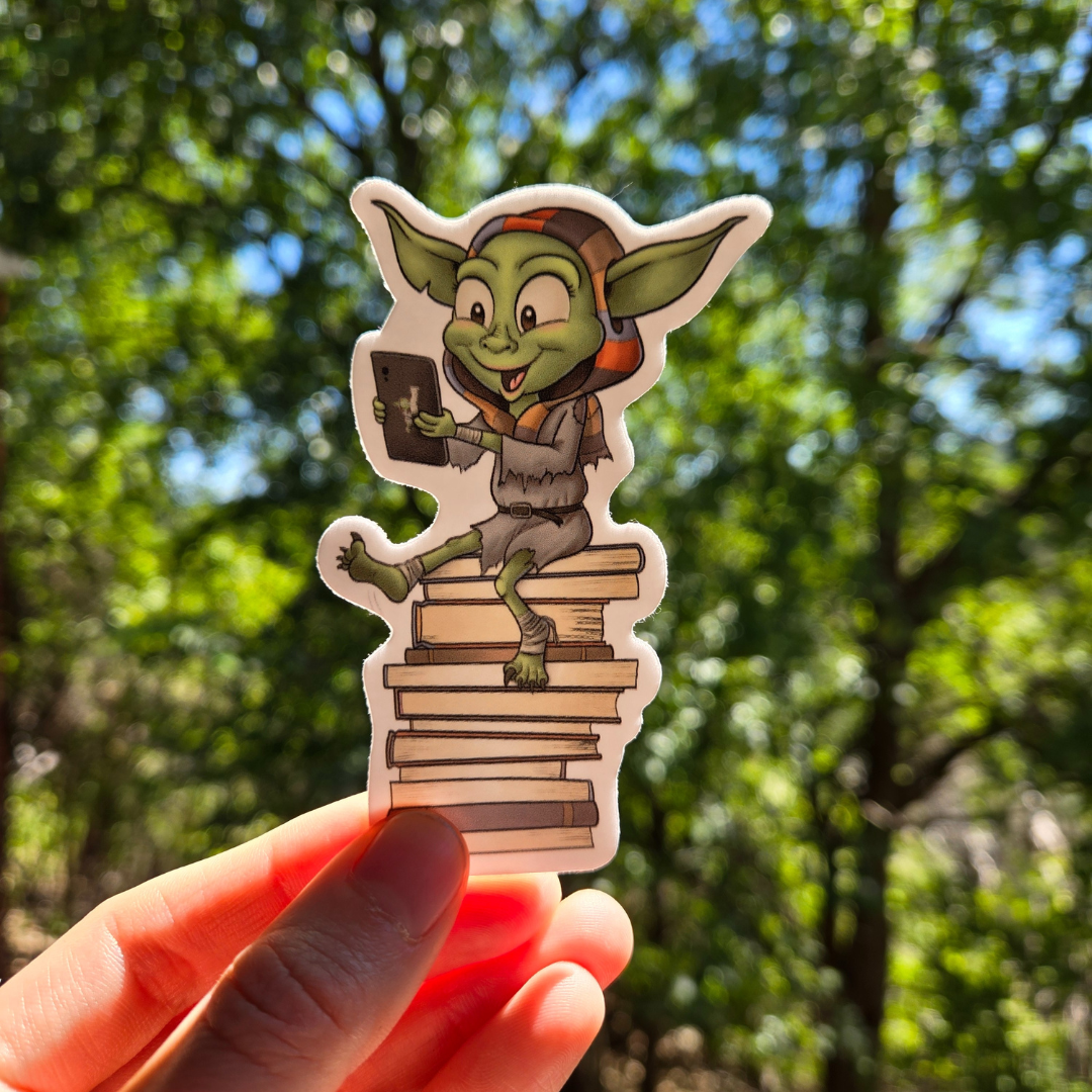 Book Goblin - Vinyl Sticker Pack